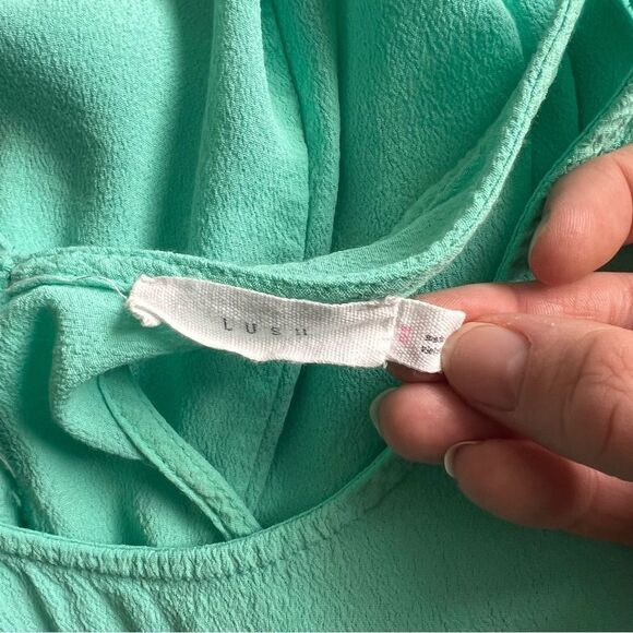 Lulus Lush Mint Green Racerback Trapeze Tank Top - Picture 6 of 7